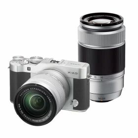 【中古】【1年保証】【美品】FUJIFILM X-A3 ダブルズームレンズキット シルバー