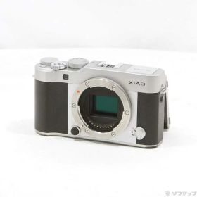 【中古】FUJIFILM(フジフイルム) FUJIFILM X-A3 ボディ シルバー 【352-ud】