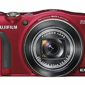 【中古】FUJIFILM デジタルカメラ FinePix F800EXR 光学20倍 レッド F FX-F800EXR R