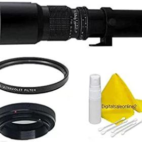 【中古】Bower 500?mm望遠レンズfor Pentax k1000?K2000?K200d k-500?K100d K - 50?K - 30?K-20d、K - 7、K - 5、K - 5?II、K - 5?IIs、K - 3?I