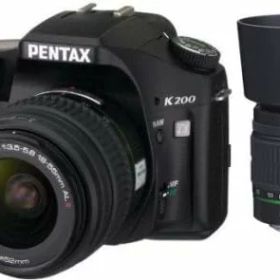 【中古】PENTAX デジタル一眼レフカメラ K200D ダブルズームキット