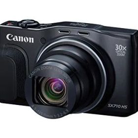 【中古】Canon デジタルカメラ PowerShot SX710 HS ブラック 光学30倍ズーム PSSX710HS(BK)