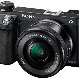 【中古】【非常に良い】SONY ミラーレス一眼カメラ α NEX-6ズームレンズキット ブラック NEX-6L/B