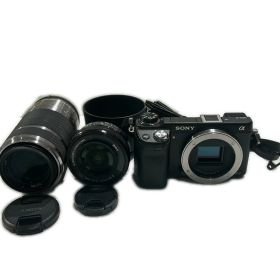 【4/4(土)20時〜全品ポイント10倍！要エントリー】α (Alpha) α (Alpha) デジタル一眼カメラ Sony α NEX-6 ダブルズームキット【中古】