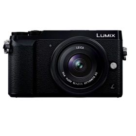 【中古】【1年保証】【美品】Panasonic LUMIX GX7 Markii 単焦点ライカDG ブラック [DMC-GX7MK2L-K]