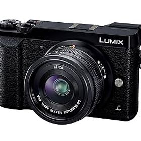 【中古】［非常に良い］パナソニック ミラーレス一眼カメラ ルミックス GX7MK2 単焦点ライカDGレンズキット ブラック DMC-GX7MK2LK