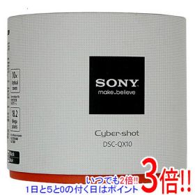 【1日と5.0のつく日、18日はポイント3倍！】【中古】SONY製 Cyber-shot DSC-QX10 ブラック 1820万画素 展示品
