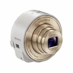 【中古】（非常に良い）SONY デジタルカメラ Cyber-shot レンズスタイルカメラ QX10 ホワイト DSC-QX10-W