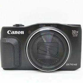 【全品ポイント10倍！要エントリー】【期間限定セール】キヤノン Canon コンパクトデジタルカメラ ブラック PowerShot SX710 HS 【中古】