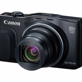 【中古】【非常に良い】Canon デジタルカメラ PowerShot SX710 HS ブラック 光学30倍ズーム PSSX710HS(BK)