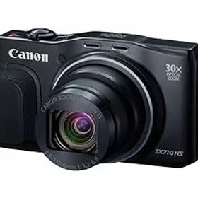 【中古】Canon デジタルカメラ PowerShot SX710 HS ブラック 光学30倍ズーム PSSX710HSBK