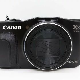 【4/4(土)20時〜全品ポイント10倍！要エントリー】キヤノン Canon コンパクトデジタルカメラ ブラック PowerShot SX710 HS 【中古】