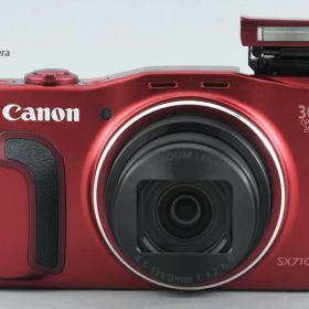 【中古】Canon キヤノン PowerShot SX710 HS レッド コンパクトデジタルカメラ