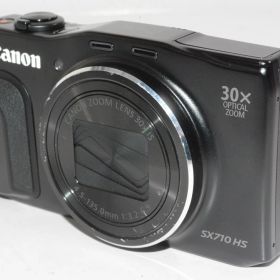 【中古】【外観並級】Canon デジタルカメラ PowerShot SX710 HS ブラック