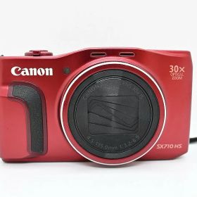 【全品ポイント10倍！要エントリー】【期間限定セール】キヤノン Canon コンパクトデジタルカメラ レッド PowerShot SX710 HS 【中古】
