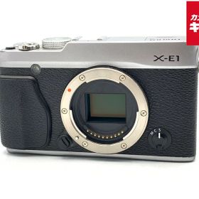 【中古】 【良品】 フジフイルム X-E1 ボディ シルバー 【ミラーレス一眼】