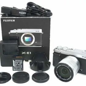 ★元箱、レンズ付！FUJIFILM 富士フィルム X-E1 ミラーレス デジタル一眼レフカメラ XC16-50mm F3.5-5.6 OIS★