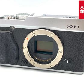 【中古】 【良品】 フジフイルム X-E1 ボディ シルバー 【ミラーレス一眼】 【6ヶ月保証】