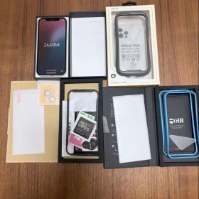 【美品】Apple iPhone 12 Pro ホワイト256GB iFace