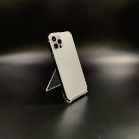 【全額返金保証】【最速発送】 iPhone 12 Pro 128GB シルバー au 白ロム 動作確認済 76%