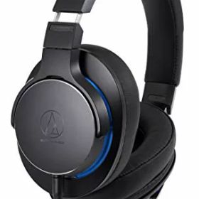 オーディオテクニカ ATH-MSR7b BK ヘッドホン 有線 ポータブル ポータブル ハイレゾ音源対応 SoundReality ブラック