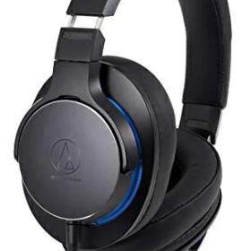 【中古】 オーディオテクニカ ATH-MSR7b BK ヘッドホン 有線 ポータブル ポータブル ハイレゾ音源対応 SoundReality ブラック