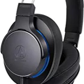 【中古】（非常に良い）audio-technica SoundReality ポータブルヘッドホン ハイレゾ音源対応 ブラック ATH-MSR7b BK