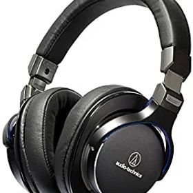 【中古】(未使用・未開封品)Audio-Technica ATH-MSR7BK SonicPro Over-Ear High-Resolution Audio Headphones Black [並行輸入品]