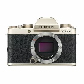 【中古】【1年保証】【美品】FUJIFILM X-T100 ボディ シャンパンゴールド