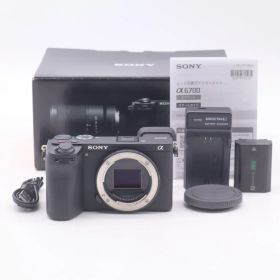SONY ソニー APS-C ミラーレス一眼カメラ α6700 ボディ ブラック ILCE-6700