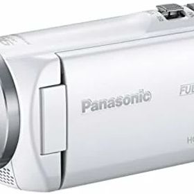 【中古】パナソニック HDビデオカメラ V480MS 32GB 高倍率90倍ズーム ホワイト HC-V480MS-W
