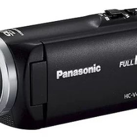 【中古】【1ヶ月保証】 ビデオカメラ パナソニック Panasonic HDビデオカメラ V480MS 32GB 高倍率90倍ズーム ブラック HC-V480MS-K SDカード付き