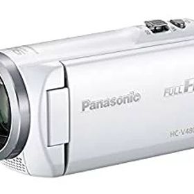 【中古】【非常に良い】パナソニック HDビデオカメラ V480MS 32GB 高倍率90倍ズーム ホワイト HC-V480MS-W 2zzhgl6