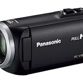 【中古】 パナソニック HDビデオカメラ V480MS 32GB 高倍率90倍ズーム ブラック HC-V480MS-K