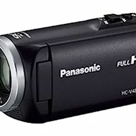 【中古】パナソニック HDビデオカメラ V480MS 32GB 高倍率90倍ズーム ブラック HC-V480MS-K