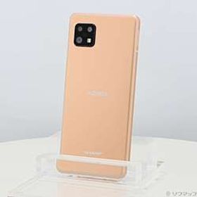 AQUOS sense6s 64GB ライトカッパー SH-RM19s 楽天 SIMフリー ［6.1インチ有機EL／Snapdragon 695 5G／RAM:4GB／ナノSIM］