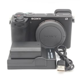 ショット数63回 ≪ほぼ新品≫ SONY α6700 ボディ ブラック #20260226-3426