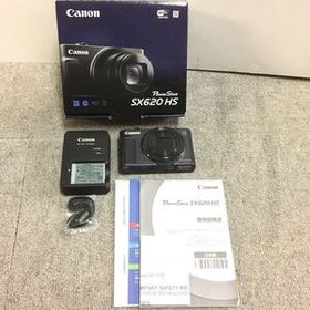 美品 Canon PowerShot SX620 HS ブラック 動作確認済 キャノン デジカメ デジタルカメラ D0301-32-10