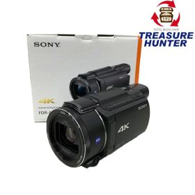 SONY(ソニー) デジタル4Kビデオカメラ 64GB 2018年製 FDR-AX60 ブラック 【103080603008】