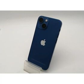 【中古】【赤ロム保証あり】Apple au 【SIMフリー】 iPhone 13 mini 128GB ブルー MLJH3J/A【大須2】保証期間1ヶ月【ランクC】