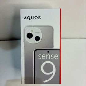 AQUOS sense9 6gb 128gb ホワイト 新品・未開封