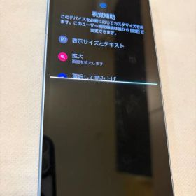 【ジャンク】AQUOS sense9 ブルー 画面下半分映らず・浮きあり