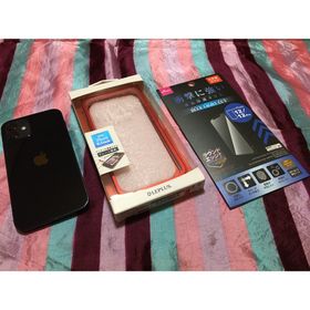 アップル(Apple)のApple iPhone12 128GB Black SIMフリー ケース付属(スマートフォン本体)