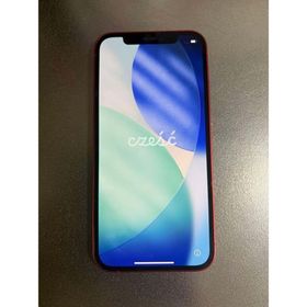 アイフォーン(iPhone)の不具合無し 動作問題無し iPhone12 64GB RED SIMフリー(スマートフォン本体)