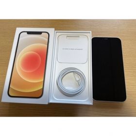 iPhone12 状態良し SIMフリー 新品同様 ホワイト Apple(スマートフォン本体)