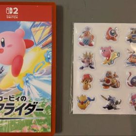 Switch2 カービィのエアライダー 特典シールつき