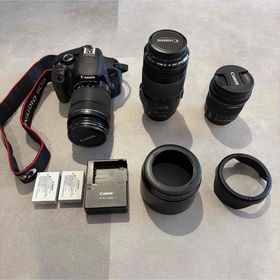 キヤノン(Canon)のCanon EOS Kiss X6i 広角・標準・望遠レンズ3点セット(デジタル一眼)