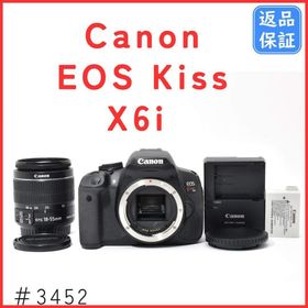 キヤノン(Canon)のキャノン Canon EOS Kiss X6i レンズキット ＃3452(デジタル一眼)