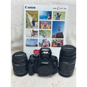 キヤノン(Canon)の★大変人気のCanon EOS Kiss X6i Wダブルレンズセット(デジタル一眼)