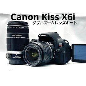 Canon EOS kiss X6i ダブルズームレンズキット♪安心フルセット♪(デジタル一眼)
